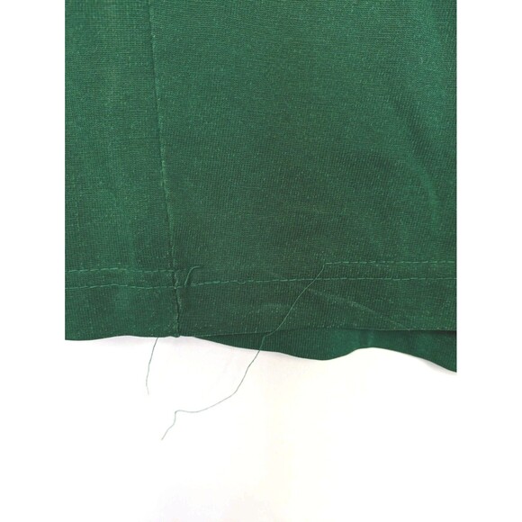 Vintage Marithe Francois Girbaud T Shirt Size L Green Embroidered Spellout Stars - Picture 14 of 15